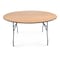 Atlas Commercial Products Titan Series 60 Round Wood Folding Table WFT5-60R - alternate 2